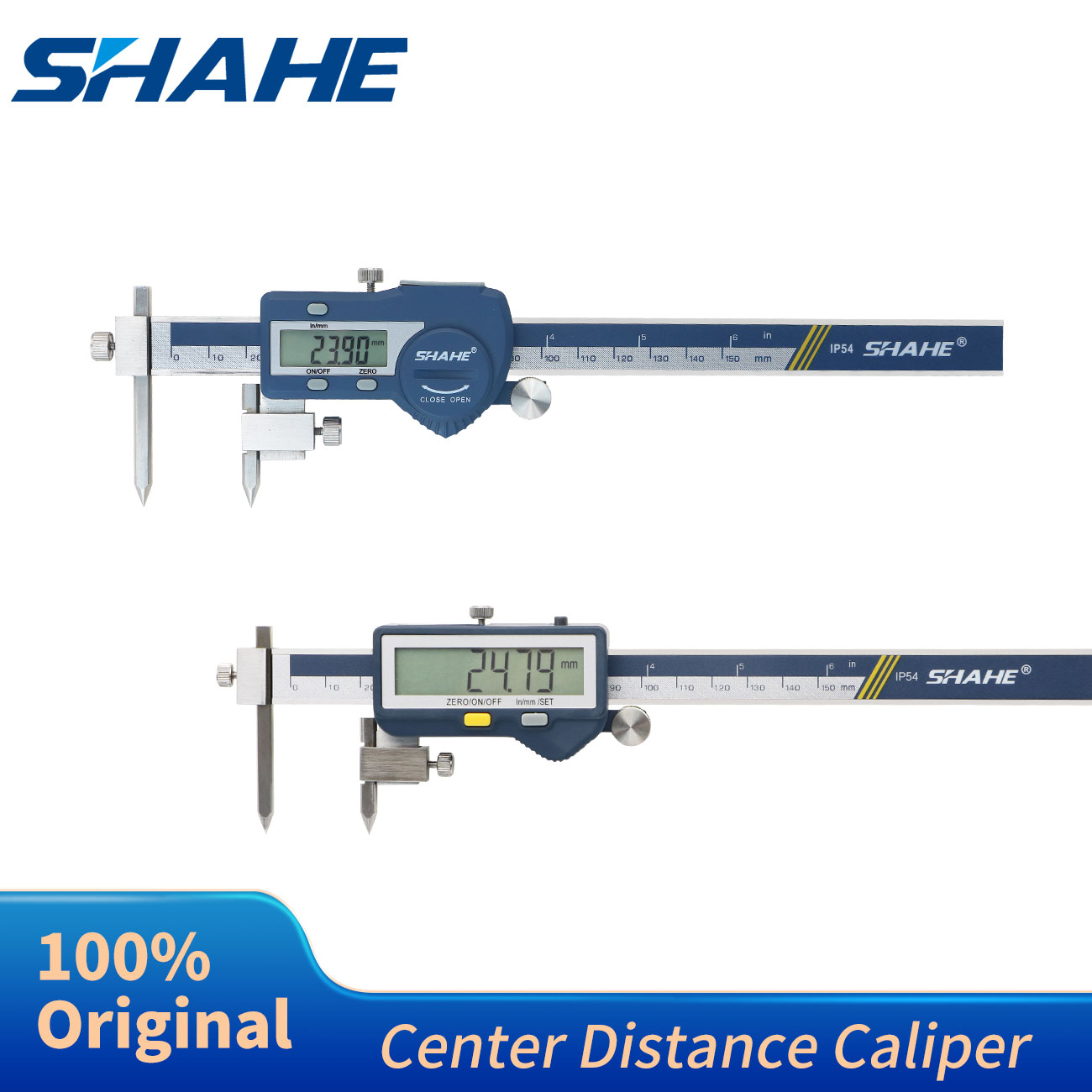 Digital Caliper 150Mm Stainless Steel - SHAHE 5-150/5-200/5-300mm Digital Center Distance Caliper
