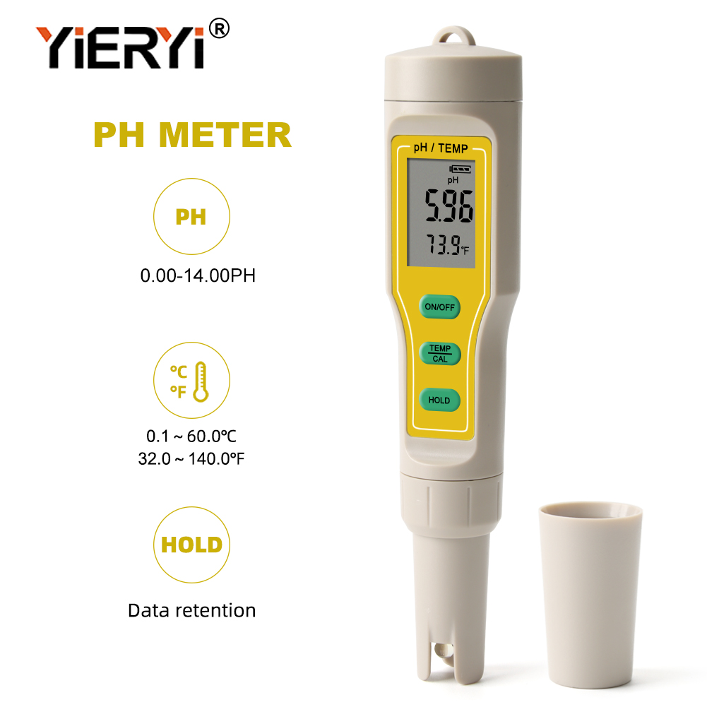 Ph Meter Digital Water Tester - Yieryi Digital Ph-03 PH Meter 0.01