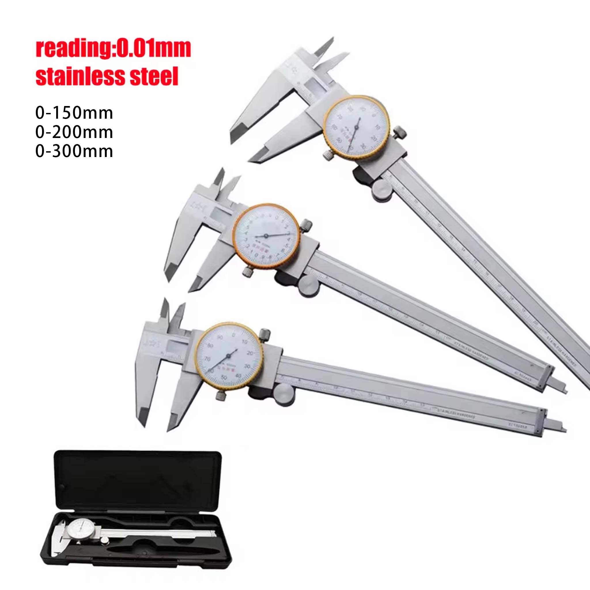 Digital Caliper 150Mm Stainless Steel - Dial Calipers 0.02mm High Precision Industry