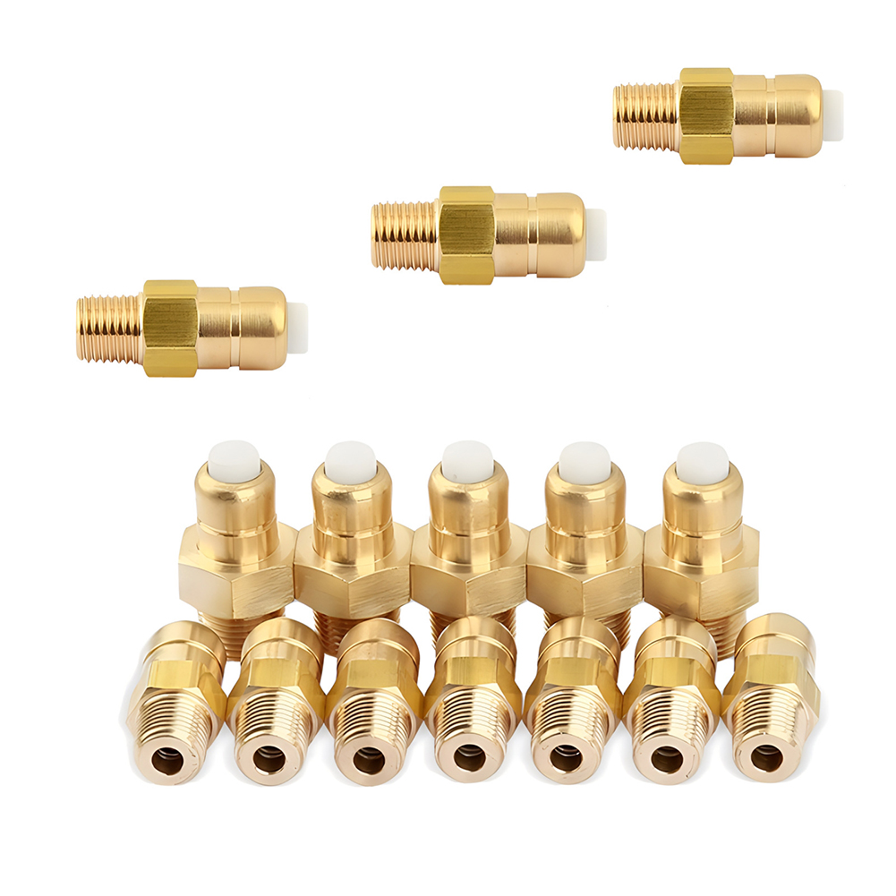 Vacuum Chamber Kit With Pump - 2Pcs Thermal Release Valve For Pressure