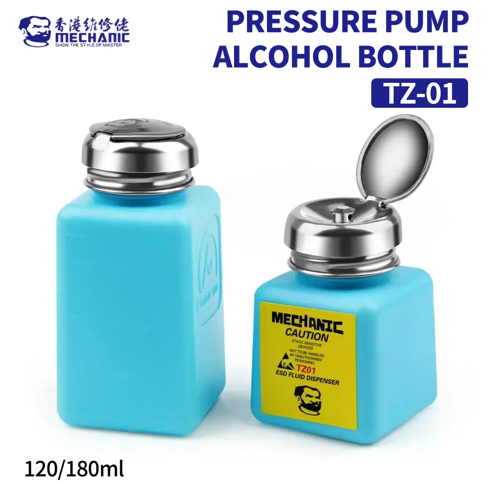 Vacuum Chamber Kit With Pump - MECHANIC TZ01 120ml 180ml Alcohol Bottle