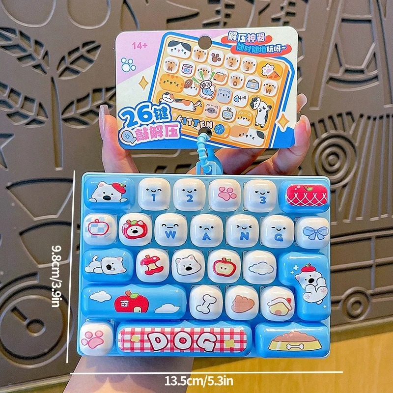 26-Grid Anti-Stress Keyboard K - Packaging 评论和价格