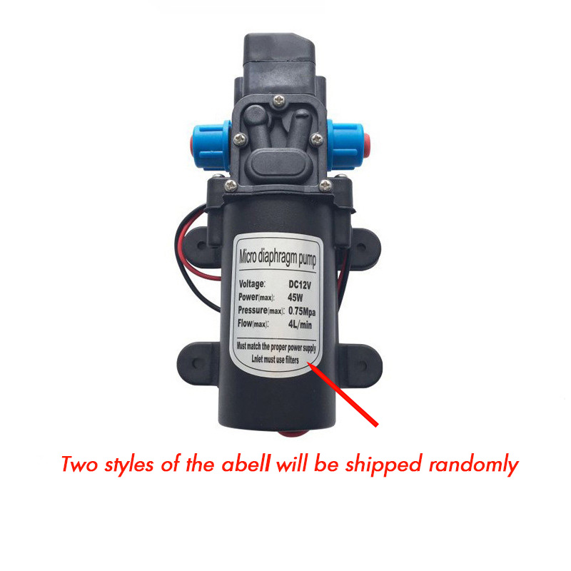45W Self Priming Sprayer Pump  - Mini Peristaltic Pump 12V 评论和价格