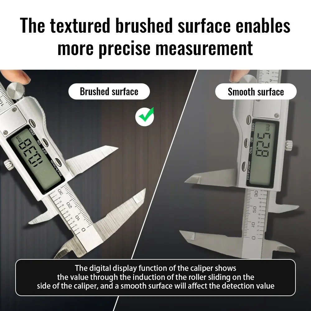 6-Inch 150mm Accurate measurem - Digital Caliper 150Mm Stainless Steel 评论和价格
