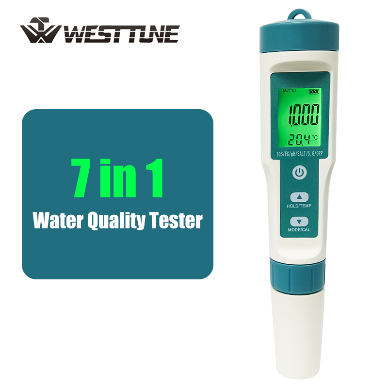 WESTTUNE Digital PH Meter 7 In - Ph Meter Digital Water Tester 评论和价格