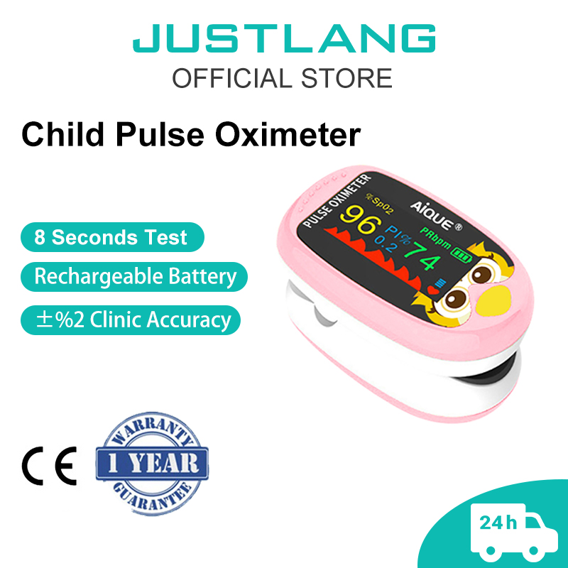 JUSTLANG Digital Cartoon Oxime - Pulse Oximeter Fingertip Rechargeable 评论和价格