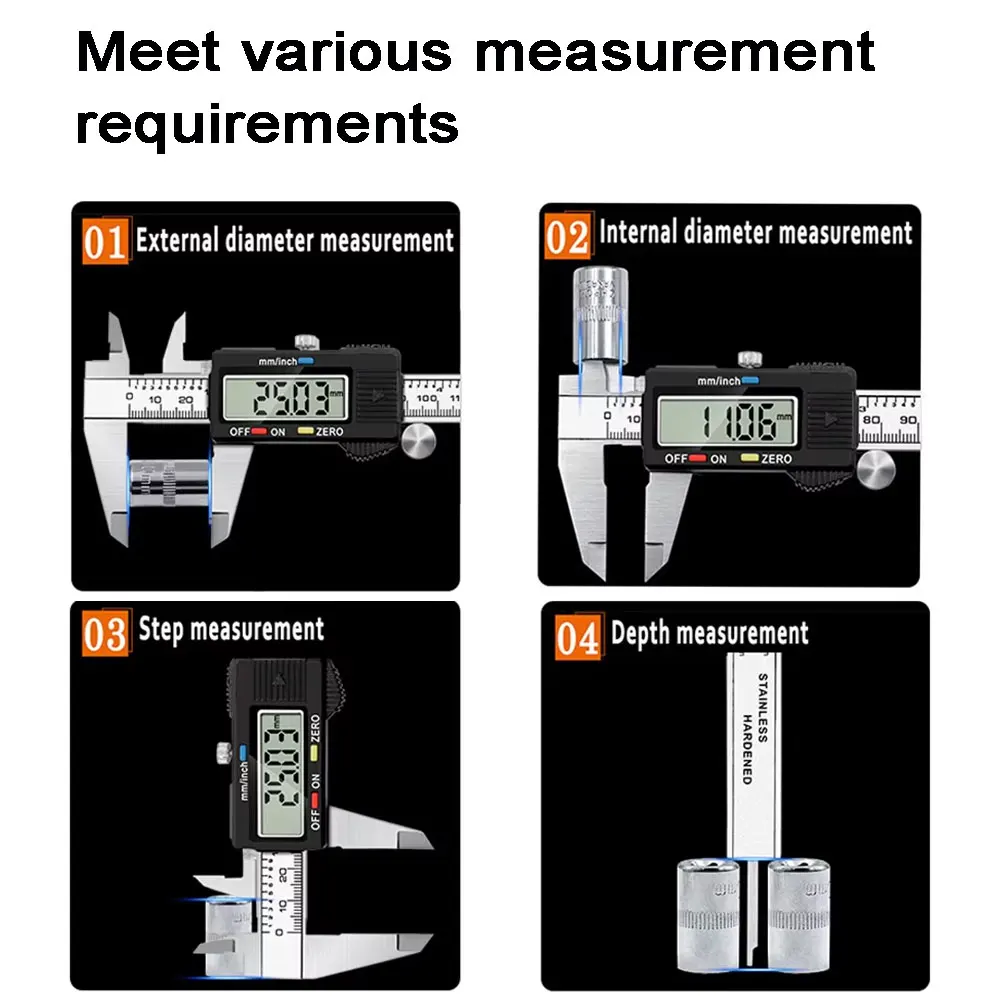 High Precision Digital Caliper - Digital Caliper 150Mm Stainless Steel 评论和价格