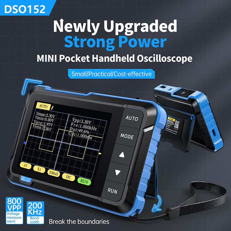 FNIRSI DSO152 Mini Handheld Di - Fnirsi Digital Oscilloscope Handheld 评论和价格