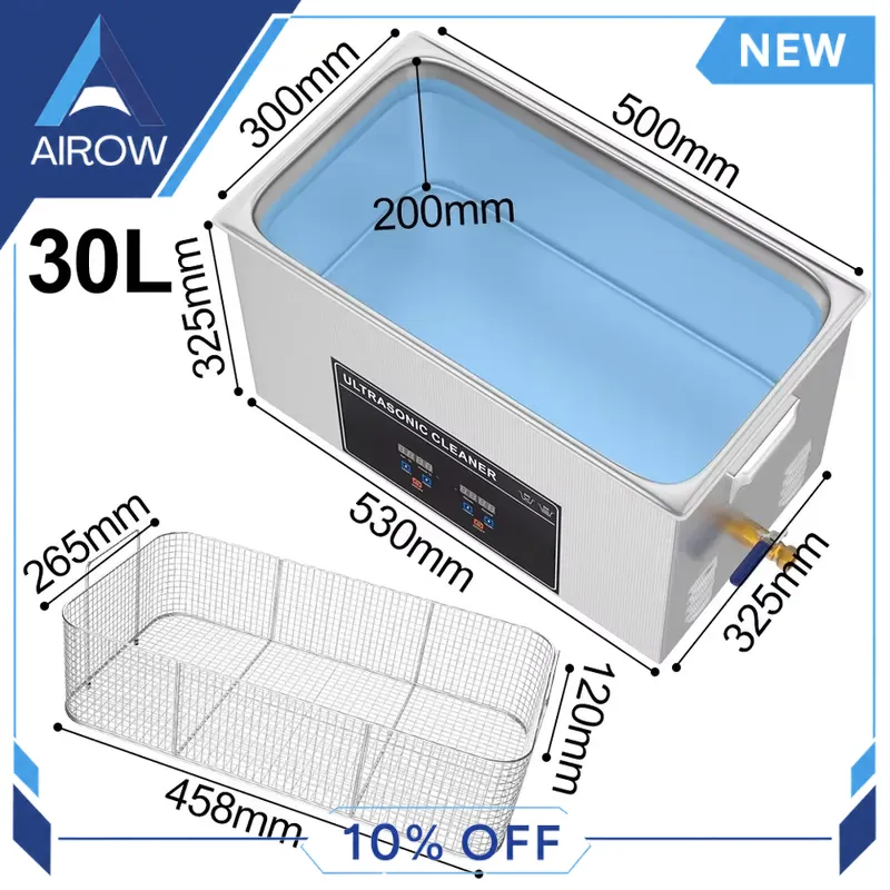 for 600W 30L Ultrasonic Cleane - Ultrasonic Cleaner 30L Industrial 评论和价格