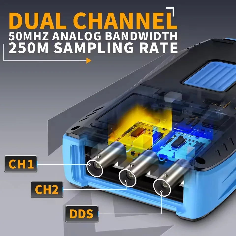 2C23T 3-in-1 Handheld Oscillos - Fnirsi Digital Oscilloscope Handheld 评论和价格