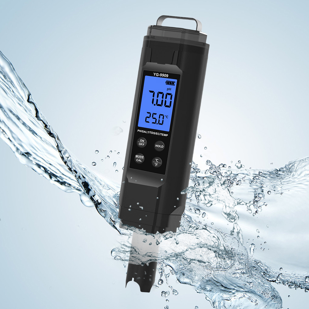 5 in 1 Digital Water Quality T - Ph Meter Digital Water Tester 评论和价格