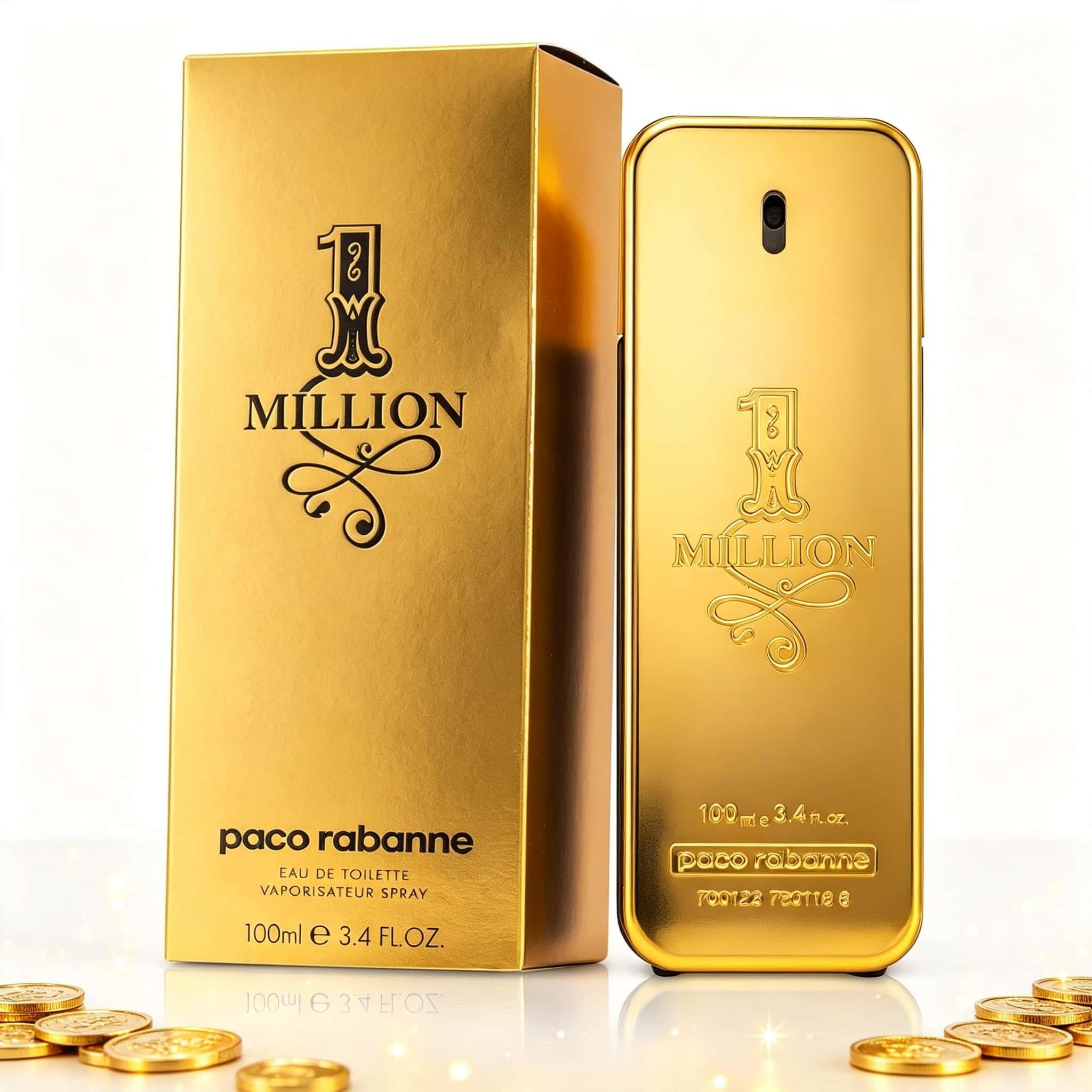 Paco Rabanne 1 Million Men Per - Packaging 评论和价格