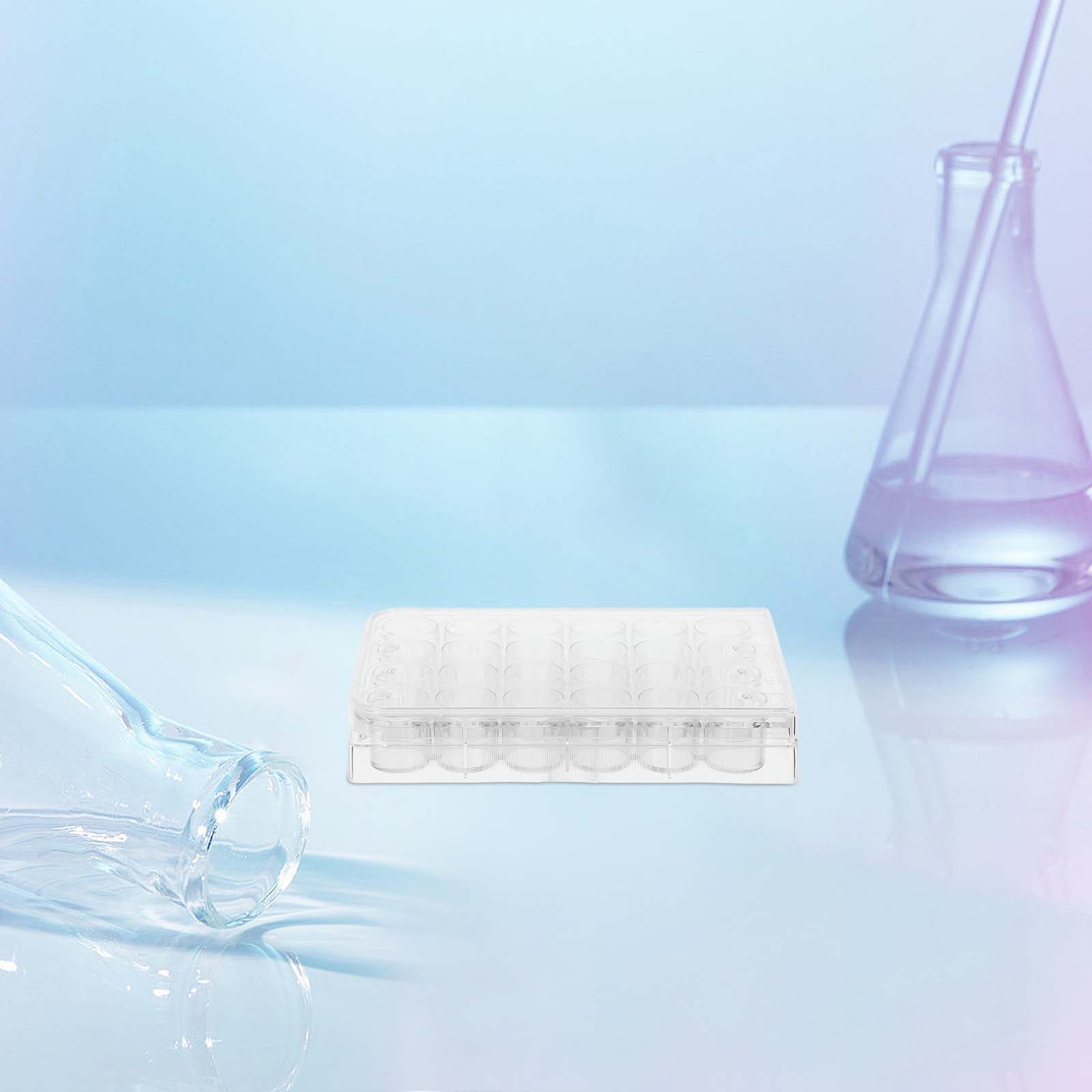 2Pcs 24-Hole Cell Culture Plat - Lab Equipment 评论和价格