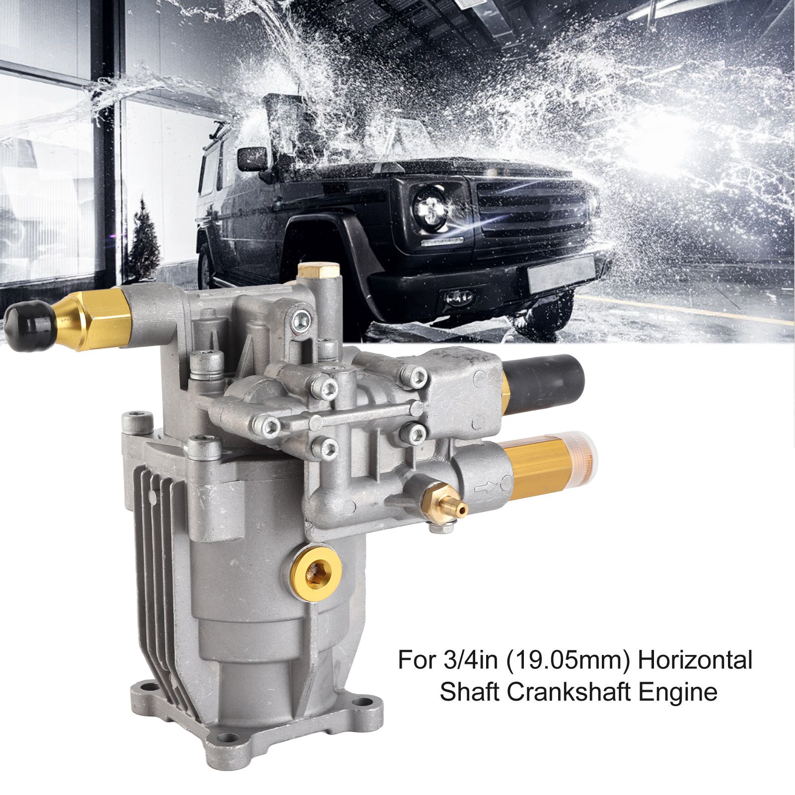 High Pressure Washer Pump 3/4i - Vacuum Chamber Kit With Pump 评论和价格