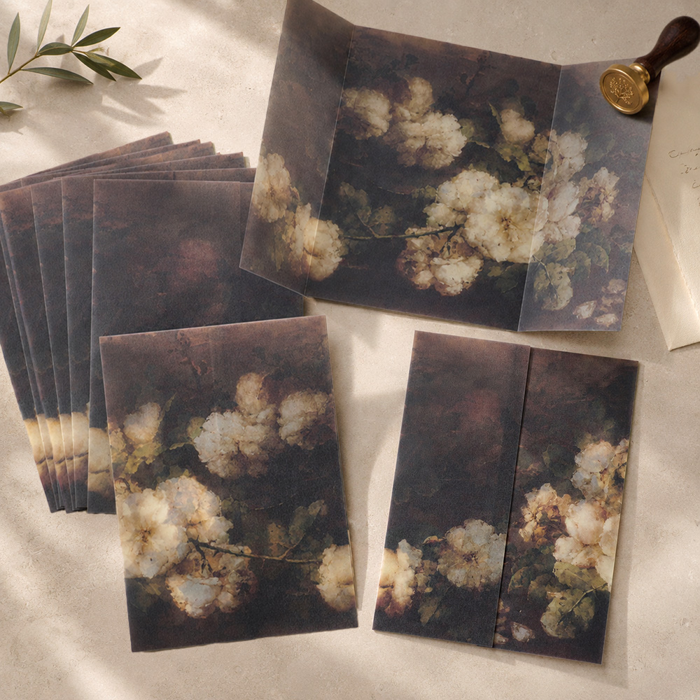 20/50pcs Pre Folded Vellum Jac - Packaging 评论和价格