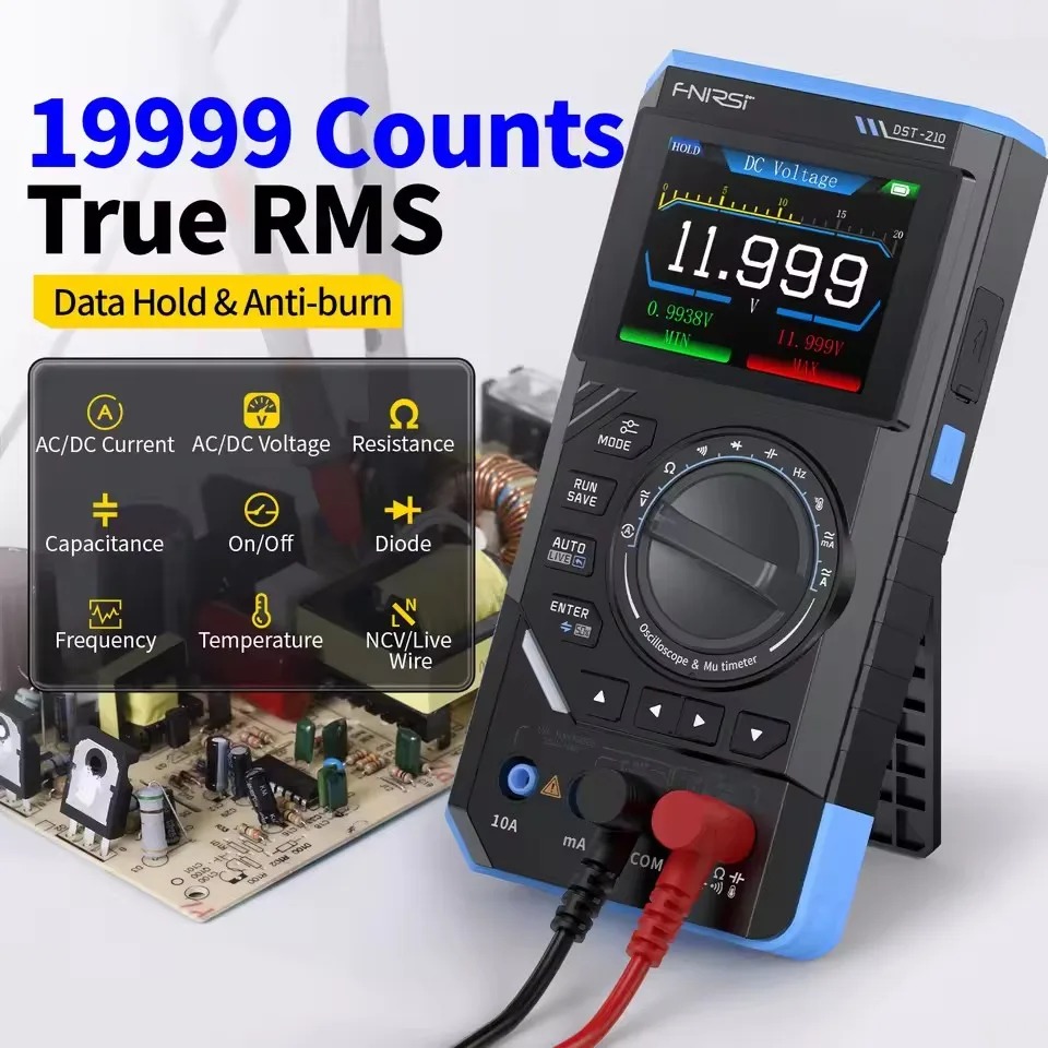 DST210 3-in-1 Digital Multimet - Fnirsi Digital Oscilloscope Handheld 评论和价格