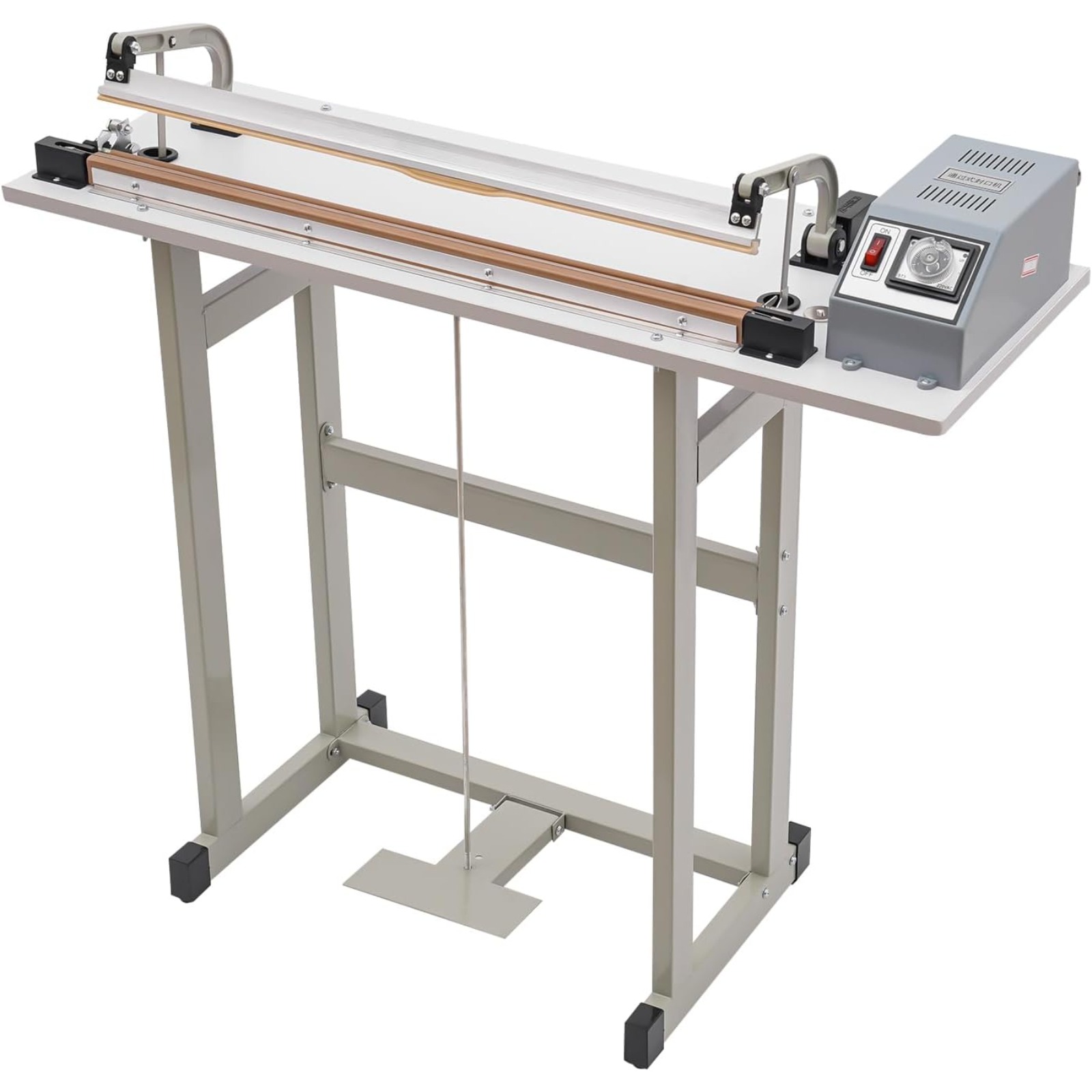 22.83 Inch Foot Pedal Impulse  - Plastic Bag Impulse Heat Sealer 评论和价格