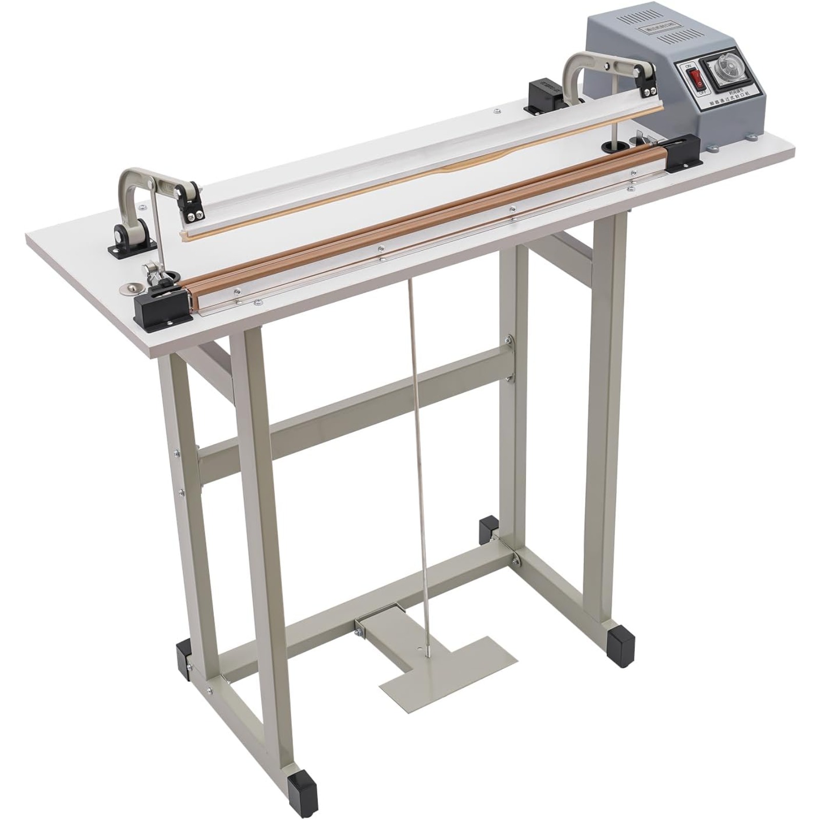 22.83 Inch Foot Pedal Impulse  - Plastic Bag Impulse Heat Sealer 评论和价格